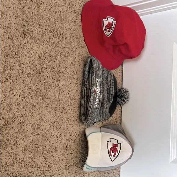 BUNDLE Kansas City Chiefs Hat Collection - Picture 1 of 5